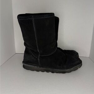 BearPaw Black Winter Boots